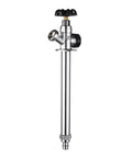 10 Inch Frost Free Anti Siphon Sillcock With 1/2 In Pex-A Expansion To 3/4 In Hose Bibb, Chrome Plated Brass Body, Lead Free, Easy Turn Handle