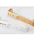 Snag These Top Shelf European Carved Cabinet Pulls That Bring Fresh Style Vibes To Dressers Closets And Bookcases Featuring Durable Silver Handles Designed For Smooth Everyday Drawer Use - silver and gold options.