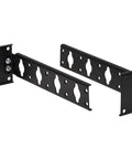 Built Tough Heavy Duty Vertical Zero U Pdu Rack Mount Bracket Solid Steel Support For Servers Cable Managers with black finish.