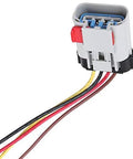 Fuel Pump Connector Wiring Harness Pigtail Replacement For PT1402 FPX 03 Fits Chevrolet Chrysler Dodge Pontiac Ford GM GMC Electrical Plug