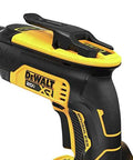 Close-up of 20V Max Brushless Drywall Screw Gun Tool Only DCF630B with variable speed, showing the top-mounted mode selector and grip handle