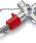 All-in-One Universal Control Cabinet Key for Gas, Water and Electric Shutoffs with PH2 Bit and 1/4 Inch Adapter