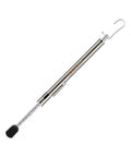 Dual End Door Force Gauge Workhorse With Push Pull Tester 0 to 35 Pounds and 16 Kilograms, Stainless Steel Body With Hook, Door Closer and Lock Adjustment, ADA Compliance Verified, Lightweight and Highly Accurate, stainless steel force gauge with hook