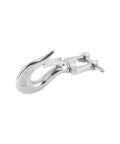 Rock Solid 304 Stainless Steel Swivel Lifting Hook Heavy Duty Up To 1000Kg with polished finish and locking safety eye.