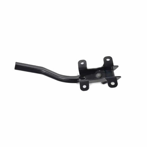 Beefy Rear Door Hinge Set With Check Strap For Sprinter Vans 1995 Through 2006, black metal construction visible
