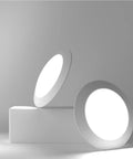 Super Bright Energy Saving LED Disk Ceiling Light 7.5 Inch Flush Mount Dimmable 15W 120W Equivalent 1100 Lumens displayed on block