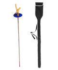 Fencing Foil Electric Sword Weapon National Grade With Guard Pad And Handle Grip Pro Fencer Gear For Fencer Foil Size 5 Right Hand Daily Practice Sessions featuring a black storage bag
