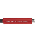 Two In One Workhorse Can Wrench for Telecom and Electrical Work with 7/16 Inch and 3/8 Inch Hex Sockets, Made in USA, red color coded