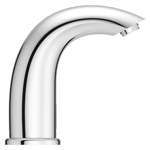 Touchless Motion Sensor Commercial Bathroom Sink Faucet With Single Hole Mount Polished Chrome Finish 0.5 GPM Low Flow No Contact