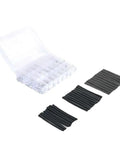 600 Pack Non Insulated Ring Terminals Kit AWG 10 To 22 For Car Truck Marine Projects Heavy Duty Bulk Electrical Wire Connectors in organizer case