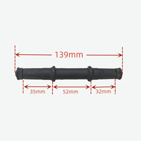 Mountain Bike Bottom Bracket Crank Axle Set With Square Taper For Everyday Rides 3P Size 139mm Steel Build