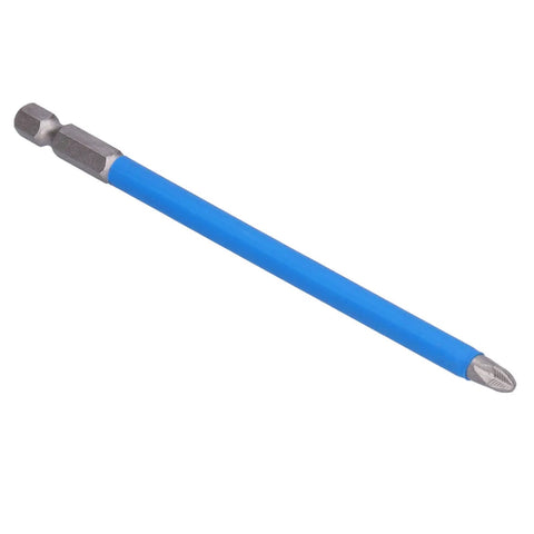 Premium S2 Steel Batch Heads Screwdriver Bit Kit With Impact Proof Construction For Home Decor And Heavy Duty Installation Or Disassembly Projects Featuring Durable 6.35mm Handle Diameter For Professional Grade Performance Every Single Time blue S2 steel bit
