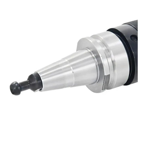 Close-up of Self Tightening CNC Lathe Tool Holder ISO30 ISO25 APU Drill Chuck Shank 1Pc with Keyless Chuck