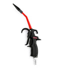 Pro Air Pressure Blow Gun With Beast Mode Jet Nozzle 230 Max PSI Adjustable Air Flow Rubber Tip Quarter Inch Inlet Durable Ergonomic Trigger