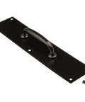Heavy Duty Door Pull Plate for Front and Back Doors in High Traffic Areas Aluminum Construction With Oil Rubbed Bronze Or Satin Aluminum Finish