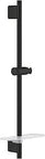 Rainshower SmartActive 24 Inch Shower Slide Bar With EasyReach Tray QuickFix Plus Adjustable Brackets Swivel Hand Shower Holder