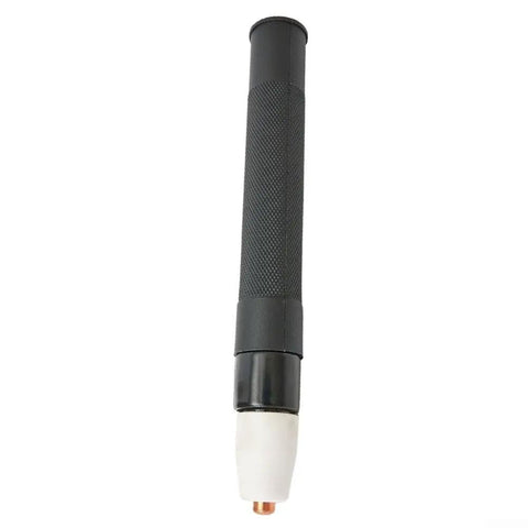 Straight Torch Body For PT31 LG40 CT312 Plasma Cutter Replacement Welding Torch Head with textured grip in black