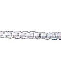 Fresh 3D Asian Rickshaw Pendant Necklace For Women Showing Off Solid 925 Sterling Silver Shine On A Sleek Thirty Inch One Millimeter Box Chain with clasp.