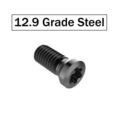Built Tough Grade Twelve Point Nine Black Oxide Firearm Scope Screws showing a 12.9 grade steel screw for secure optics mounting.