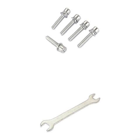 Heavy Duty Hex Key Set 40 Piece Sturdy Alloy Wrench Kit For Lawn Mower Chainsaw Repairs Portable Toolbox Storage Gear With All Sizes Included, steel bolts and wrench