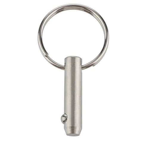 Solid As A Rock 2 Pack Quick Release Pins For Bimini Tops And Marine Support Poles Featuring Spring Loaded Ball Tips Crafted From Hardcore 316 Stainless Steel