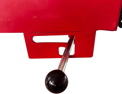 Handle of Heavy Duty 1500 Lb Motorcycle Lift With Side Extension, Pedal Hydraulic Pump, Jack Table For Motorcycles And ATVs