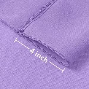 Close-up of 4-inch rod pocket on Light Green Polyester Backdrop Curtains Panels Two Pack 10 Feet By 8 Feet With Rod Pockets Wrinkle Resistant Ideal Wedding Ceremony And Party Decor For Home Windows.