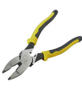 Journeyman Pliers With Crimp Die Behind Hinge For Superior High Leverage Crimping, Side Crimp Design, 9 Inch Made In USA