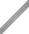 Heavy Duty Aluminum Continuous Hinge For Trucks Trailers And Toolboxes Built Tough At Two Inches Wide For Towing And Snow Plow Gear That Crushes Rough Roads Daily, close-up view of aluminum hinge.