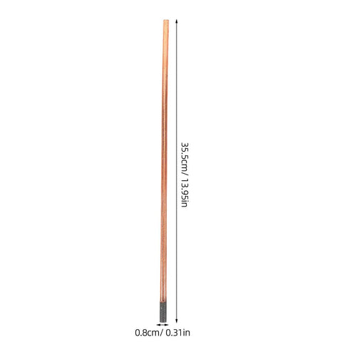 Copper Coated Gouging Carbon Rods Set For Auto Welding And Dent Repair 5 Piece Arc Gouging Sticks, 35.5cm length, 0.8cm diameter