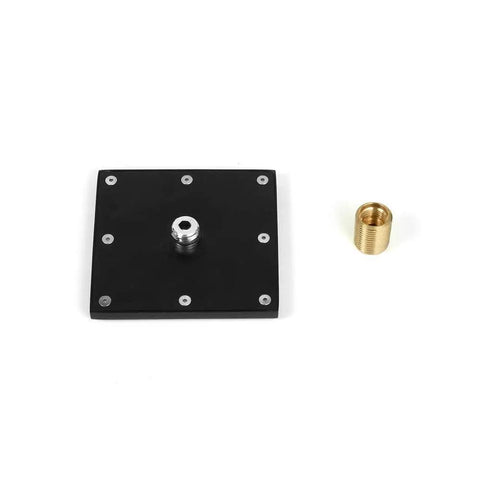 Matte Black Shower Body Spray System With Six Jets Wall Mounted Concealed Spa Massage Showerhead Set Easy Install One Half Inch US Standard Connectors Built To Last Five Year Warranty square jets and brass connector