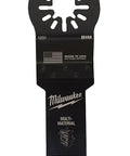 Pro Grade High Carbon Steel Reciprocator Blades Built Tough To Smash Through Wood Metal And Drywall 1-3/8 Inch Ten Pack, multi-material blade with titanium for durability.