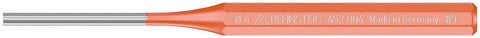 Orange plastic handle of a tool from the Foam Insert Hammer Set With Durable Two Tone Foam Organizer, 6-Piece Tool Kit