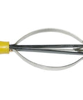 Watch Hand Remover Tool Replacement Part For DIY Clock Assembly Kit with metal prongs and yellow handle