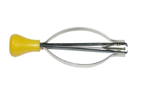 Watch Hand Remover Tool Replacement Part For DIY Clock Assembly Kit with metal prongs and yellow handle