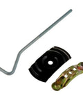 Spare Tire Hold Down Kit In Steel With Black Gold And Silver Finishes Fits 13, 14, Or 15 Inch Tires For Cars, SUVs, And Trucks