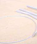 Hassle Free Universal Crib Canopy Holder Adjustable Metal Clamping Stand Bracket Clip On Design For Baby Mosquito Nets Quick Install parts laid out