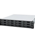Top Shelf Rackmount Network Attached Storage Server Bundled With Fast Ryzen Engine And Thirty Two Gigabyte Memory With Plug And Play Hard Drives And Killer Speed Networking, featuring twelve drive bays.