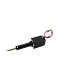 Solid Fixed Shaft Lead Screw Stepper Motor Micro Miniature Linear Telescopic Electric Cylinder Push Rod, compact design, plug and play setup.
