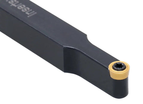 3/8 x 3-1/2 Inch SRDCN06-2J Indexable Toolholder For RCMT220 Inserts With 0 Degree Lead Angle And 7 Degree Relief, Pro Grade Durable Machining Tool For RCMT220 And RCGT220-AF Inserts, SKU 2376-0006