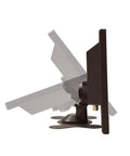Side view of 8 Inch CCTV Monitor With HD IPS Display 1024x768 Security Screen VGA HDMI AV BNC USB Video Input And Output