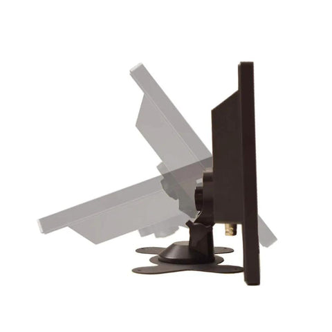 Side view of 8 Inch CCTV Monitor With HD IPS Display 1024x768 Security Screen VGA HDMI AV BNC USB Video Input And Output