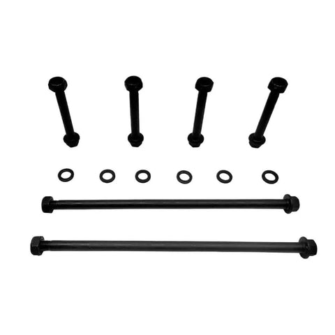 Beefed Up A Arm Hardware Kit With 700 Upper And Lower Bolts Nuts Washers And Cover Caps For Quick Durable Suspension Fix On ATV UTV Or Other 4x4 Rigs Today black bolts and washers