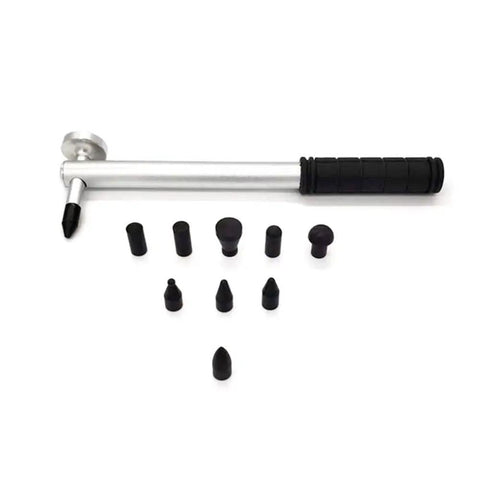 Pro Gear Legit Auto Dent Removal Kit For Paintless Ding And Hail Damage Knockout DIY Car Panel Puller Tool Heavy Duty with mallet and tips.