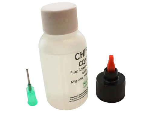 Non Flammable Flux Remover for Soldering, 30ml Squeeze Bottle With Tip, Lead Free RoHS 3 and REACH Compliant, Pro Grade Solder Flux Remover