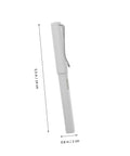 Side view of inkless graphite pencil showing size 5.5 in by 0.8 in. 6 Pack Inkless Graphite Pencils For Sketching And Drawing No Sharpening Needed