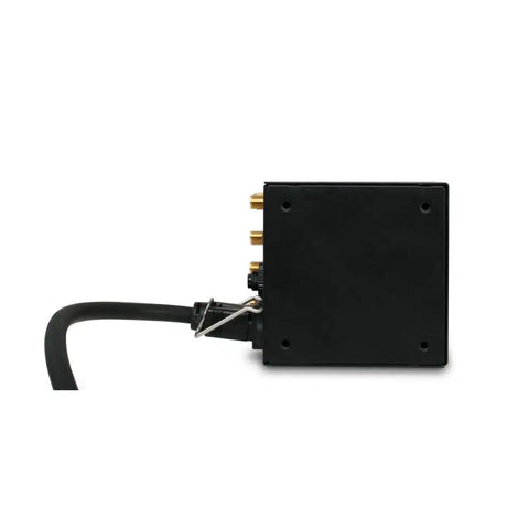 Premium 12 Outlet Power Conditioner With Automated Voltage Sequencing And Next Level Surge Blocking For Serious Home Theater Gear, back view with connections.