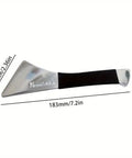 Stainless Steel Skid Plate For Car Interior And Exterior Protection, Rearview Mirror Removal Tool, dimensions shown.