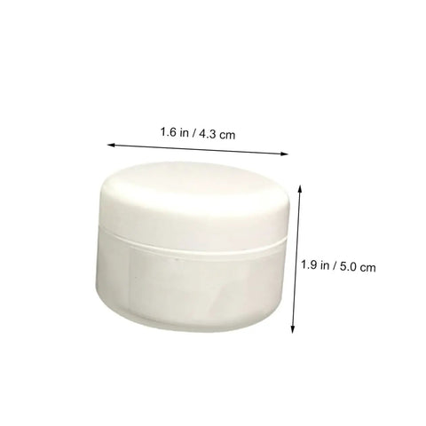 Ceramic Tile Repair Kit 100g Quick Dry Epoxy Adhesive Paste in a white plastic container with dimensions labeled