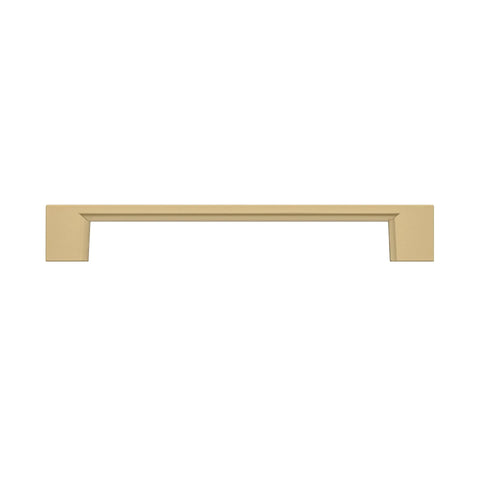 Armadale Collection Champagne Bronze Modern Rectangular Cabinet And Drawer Pull Handle In Six And Five Sixteenth Inch Center To Center Seven And Half Inch Length One And Eighth Inch Projection For Kitchen Bathroom And Furniture